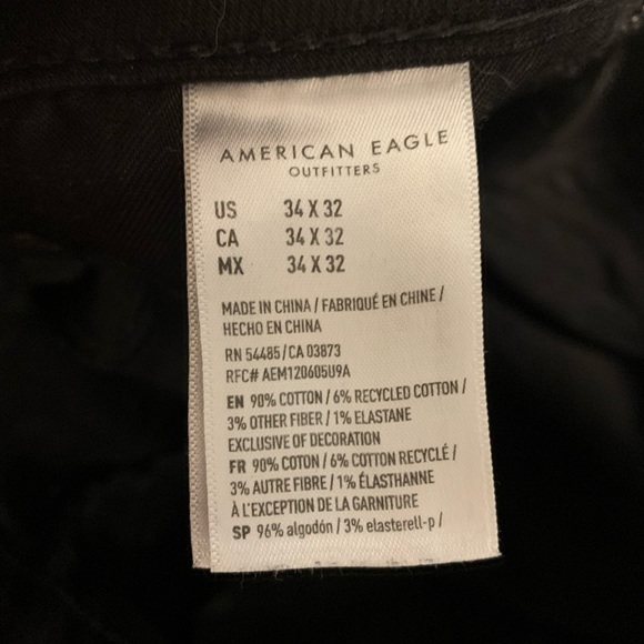 American Eagle black jeans - Picture 3 of 3
